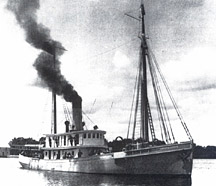A photograph of the ship Deliverance