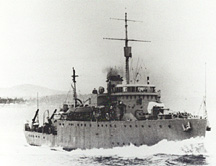 photograph of the HMCS Clayoquot